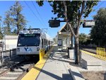 VTA trains at Winchester Station